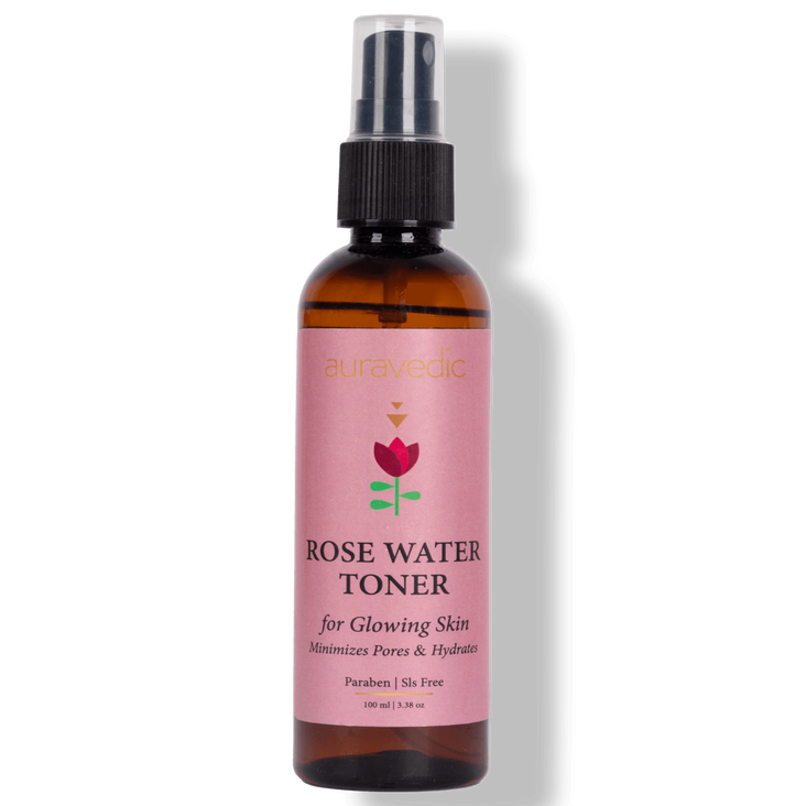 Rose Water Toner - AURAVEDIC